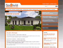 Tablet Screenshot of flexibuild.cz